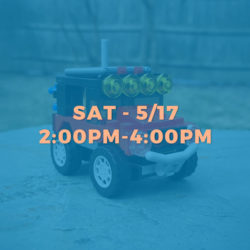 LEGO VEHICLES • MAY 17TH • 2PM-4PM