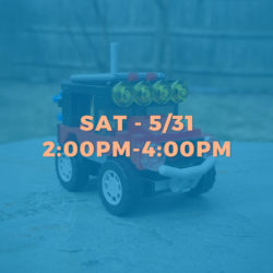 LEGO VEHICLES • MAY 31st • 2PM-4PM