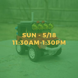 LEGO VEHICLES • MAY 18TH • 11:30AM-1:30PM