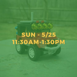 LEGO VEHICLES • MAY 25TH • 11:30AM-1:30PM