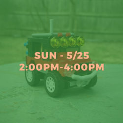 LEGO VEHICLES • MAY 25TH • 2PM-4PM