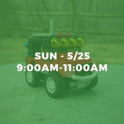LEGO VEHICLES • MAY 25TH • 9AM-11AM