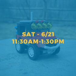 LEGO VEHICLES • JUNE 21ST • 11:30AM-1:30PM