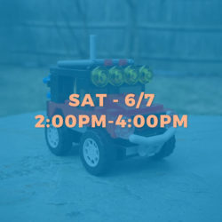 LEGO VEHICLES • JUNE 7TH • 2:00PM-4:00PM