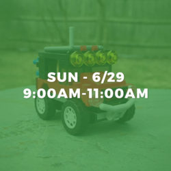 LEGO VEHICLES • JUNE 29TH • 9AM-11AM