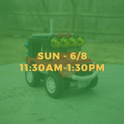 LEGO VEHICLES • JUNE 8TH • 11:30AM-1:30PM