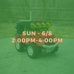 LEGO VEHICLES • JUNE 8TH • 2:00PM-4:00PM