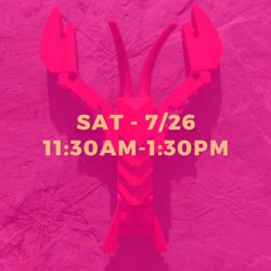 LEGO ANIMALS • JULY 26TH • 11:30AM-1:30PM
