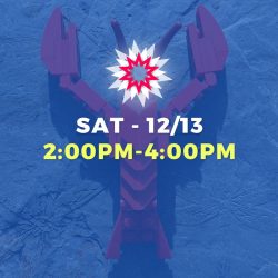 WEEKEND DROP-IN • DEC 13TH • 2:00PM-4:00PM