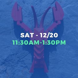 WEEKEND DROP-IN • DEC 20TH • 11:30AM-1:30PM