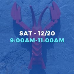 WEEKEND DROP-IN • DEC 20TH • 9:00AM-11:00AM