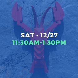 WEEKEND DROP-IN • DEC 27TH • 11:30AM-1:30PM