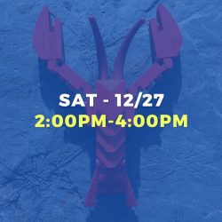 WEEKEND DROP-IN • DEC 27TH • 2:00PM-4:00PM