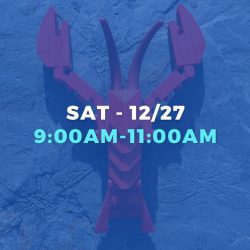 WEEKEND DROP-IN • DEC 27TH • 9:00AM-11:00AM