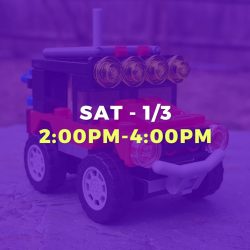 WEEKEND DROP-IN • JAN 3RD • 2:00PM-4:00PM