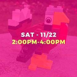 WEEKEND DROP-IN • NOV 22ND • 2:00PM-4:00PM