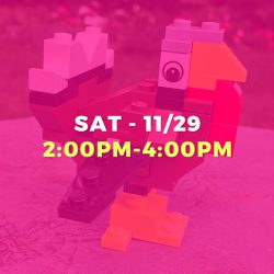 WEEKEND DROP-IN • NOV 29TH • 2:00PM-4:00PM