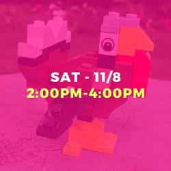 WEEKEND DROP-IN • NOV 8TH • 2:00PM-4:00PM