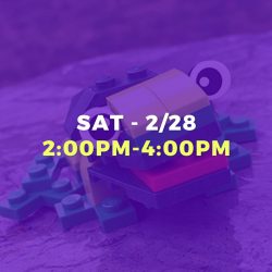 WEEKEND DROP-IN • FEB 28TH • 2:00PM-4:00PM