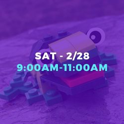 WEEKEND DROP-IN • FEB 28TH • 9:00AM-11:00AM