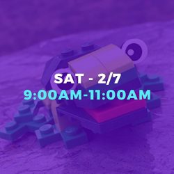 WEEKEND DROP-IN • FEB 7TH • 9:00AM-11:00AM