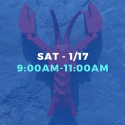 WEEKEND DROP-IN • JAN 17TH • 9:00AM-11:00AM