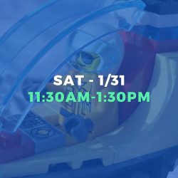 WEEKEND DROP-IN • JAN 31ST • 11:30AM-1:30PM