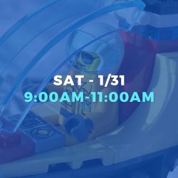 WEEKEND DROP-IN • JAN 31ST • 9:00AM-11:00AM