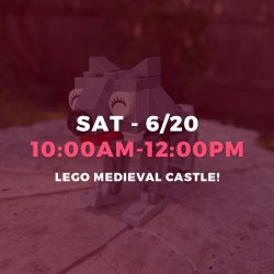 WEEKEND DROP-IN • JUNE 20TH • 10:00AM-12:00PM