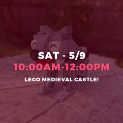 WEEKEND DROP-IN • MAY 9TH • 10:00AM-12:00PM