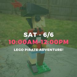 WEEKEND DROP-IN • JUNE 6TH • 10:00AM-12:00PM