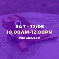 WEEKEND DROP-IN • DECEMBER 5TH • 10:00AM-12:00PM