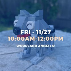 WEEKEND DROP-IN • NOVEMBER 27TH • 10:00AM-12:00PM
