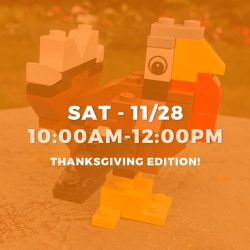 WEEKEND DROP-IN • NOVEMBER 28TH • 10:00AM-12:00PM